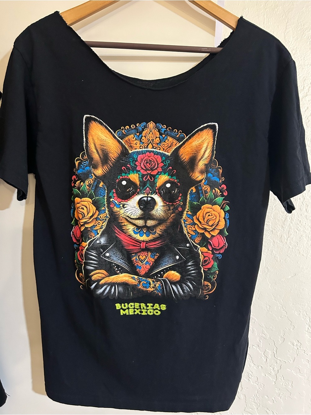 💚5 for $25💚Black Chihuahua Graphic Pet Tee